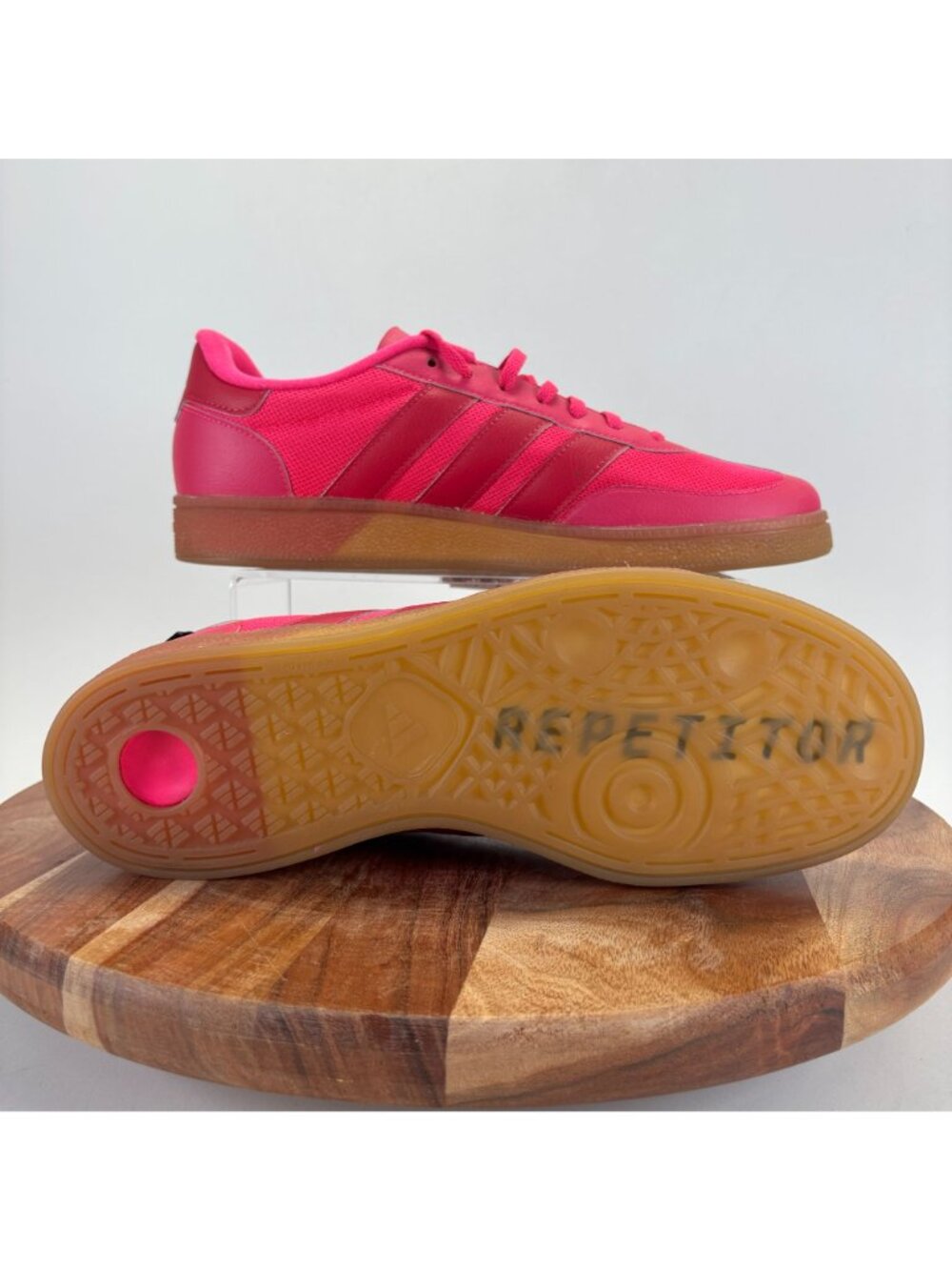 adidas Training Spezial Training Shoes Mens 9.5 Shock Pink Sneakers Casual JQ902 - Picture 10 of 13
